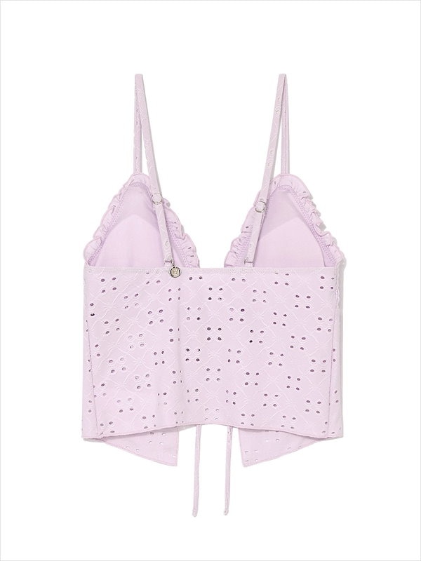 【GLOWNY】★韓国人気★ TANKINI SWIM TOP ★2COLOR TANKINI SWIM TOP (PALE LILAC) - GLOWNY