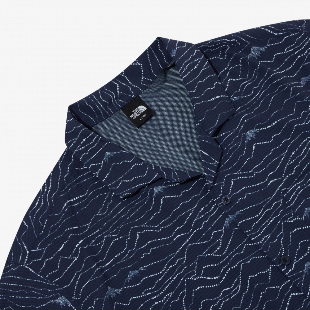 [ノースフェイス公式] NH8SQ14B メンズサンセットクルーズ半袖シャツ