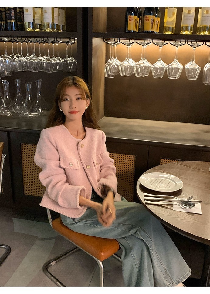 ジャケット ノーカラー ジャケット 長袖 ラウンドネック ボタンダウン ストレート フェミニン ポケット 前開き ツイード ボタン かわいい 大人可愛い きれいめ オフィス 20代 オルチャン ジャケット ノーカラー ジャケット 長袖 ラウンドネック ボタンダウン ストレート フェミニン ポケット 前開き ツイード ボタン かわいい 大人可愛い きれいめ オフィス 20代 オルチャン