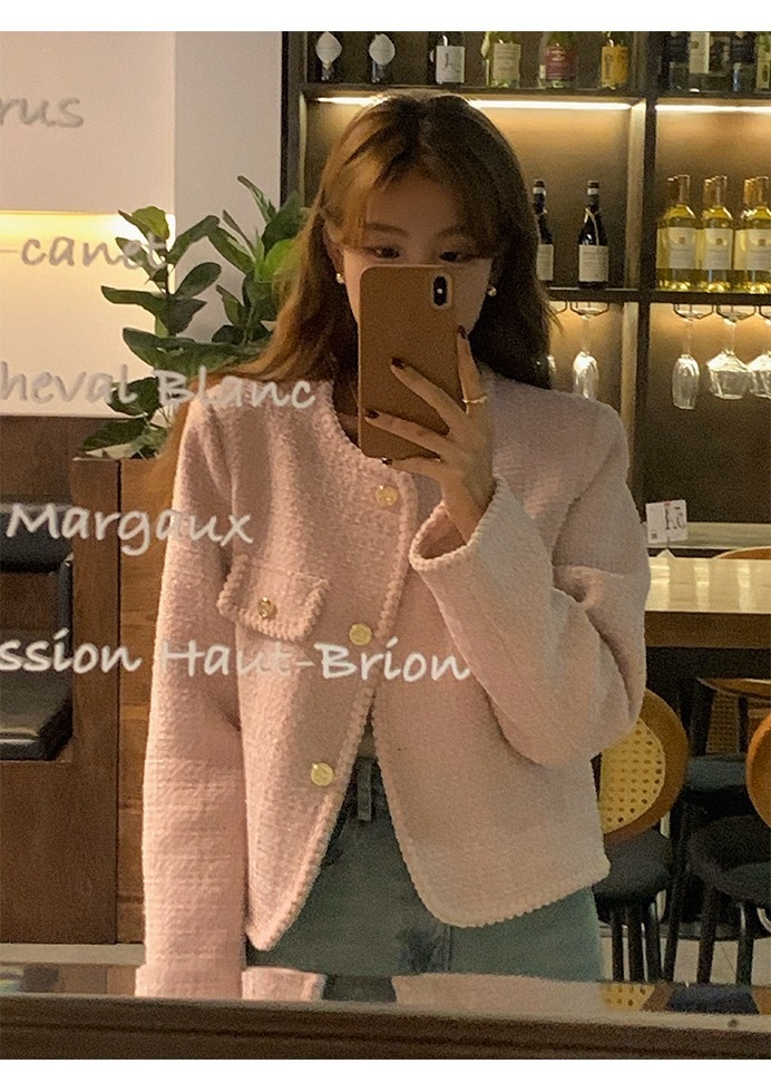 ジャケット ノーカラー ジャケット 長袖 ラウンドネック ボタンダウン ストレート フェミニン ポケット 前開き ツイード ボタン かわいい 大人可愛い きれいめ オフィス 20代 オルチャン ジャケット ノーカラー ジャケット 長袖 ラウンドネック ボタンダウン ストレート フェミニン ポケット 前開き ツイード ボタン かわいい 大人可愛い きれいめ オフィス 20代 オルチャン