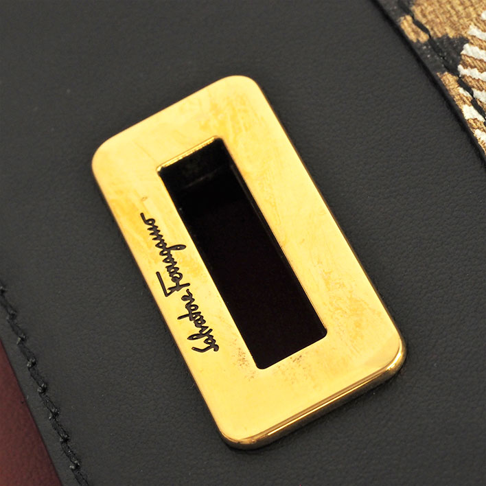 【美品】サルヴァトーレ フェラガモ モノグラム 2WAY ショルダーバッグ ガンチーニ AU-21/H993 レディース【トートバッグ】 【美品】サルヴァトーレ フェラガモ モノグラム 2WAY ショルダーバッグ ガンチーニ AU-21/H993 レディース【トートバッグ】