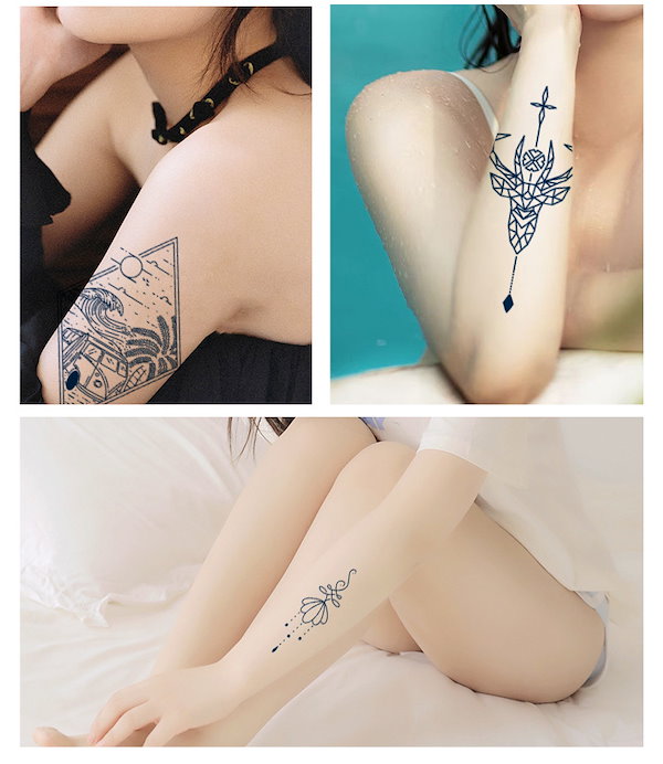 Qoo10] タトゥーシール 2週間 ジャグアタトゥー