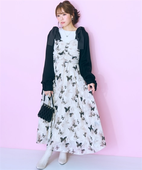 ニット 大きいサイズ ニットアームボレロ marun ニット 大きいサイズ ニットアームボレロ marun