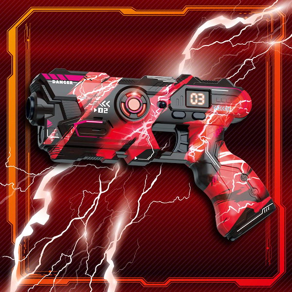 バトルシューティングレーザーガン　選べる数量と好きな色で　新品未開封 Qoo10] [販売終了]バトルシューティングレーザー