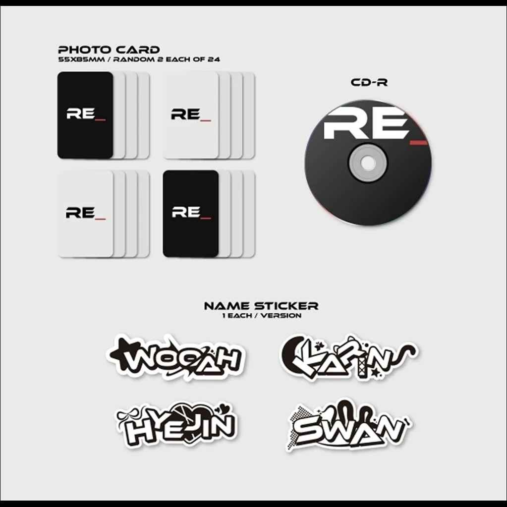[SET] CRAXY - RE_ Jewel Case ver. / 1st Single Album