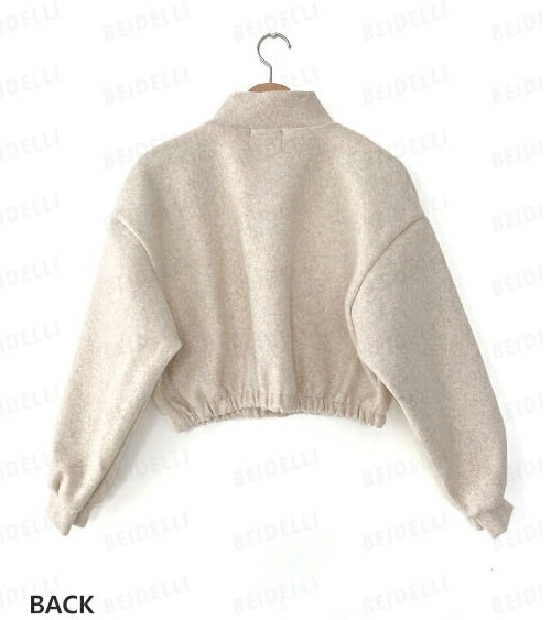 [メガ割りSALE]ハイネックフラップポケットジャケット・p345039