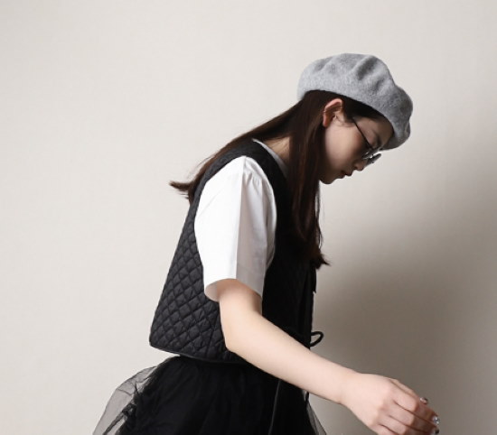 Qoo10] 【取寄：納期2週間】キルティングベスト