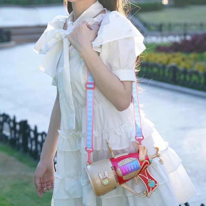 公式グッズ 原神　シグウィン　バブルガン　原神グッズ　コスプレ　おもちゃ　プレゼント　ギフト　可愛い（14.7＊14.3＊25cm）