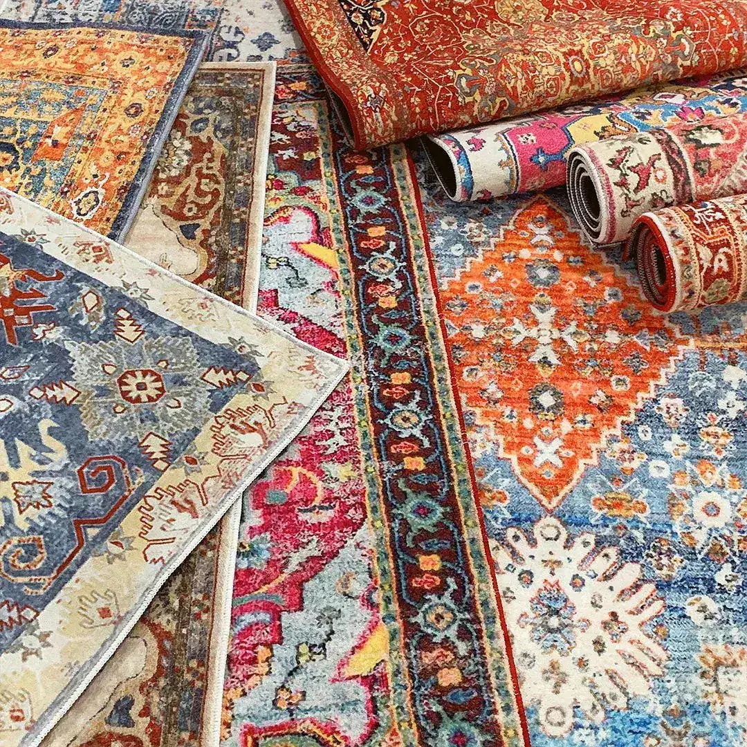 カーペット フラワー じゅうたん ペルシャ絨毯風 160*230 ラグ モダン 絨毯 ラグマット 花柄 北欧風 敷物 おしゃれ フロアマット カーペット フラワー じゅうたん ペルシャ絨毯風 160*230 ラグ モダン 絨毯 ラグマット 花柄 北欧風 敷物 おしゃれ フロアマット