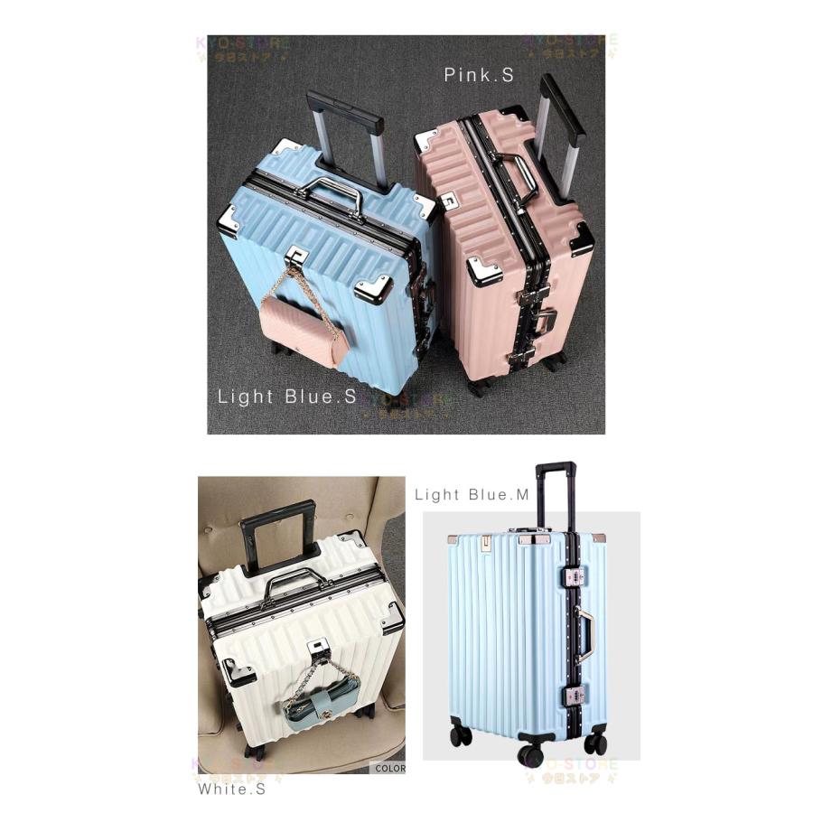 スーツケース フロントオープン スーツケース 機内持ち込み S M 大容量 軽量 静音 多機能 usbポート付き TSAロック 耐衝撃 静音 スーツケース 旅行 可愛い 出張