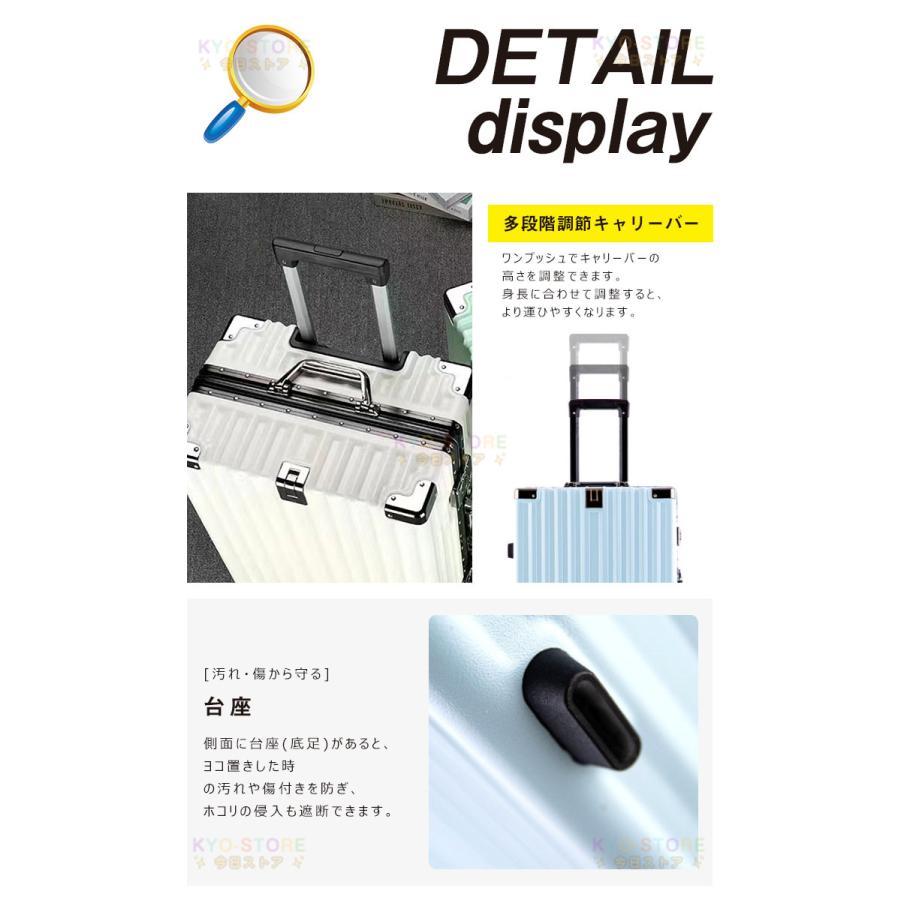 スーツケース フロントオープン スーツケース 機内持ち込み S M 大容量 軽量 静音 多機能 usbポート付き TSAロック 耐衝撃 静音 スーツケース 旅行 可愛い 出張