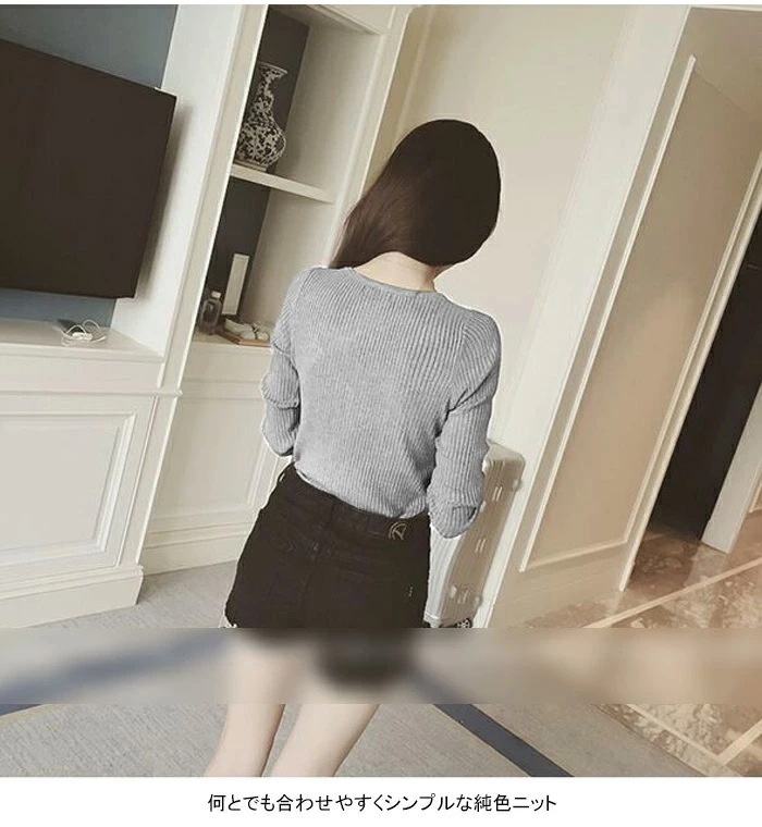 【急速出荷】セーター レディース 長袖 Vネック ストライプニット 薄手セーター ボタン付き 伸縮性 純色 無地 ニットトップス プルオーナー インナー カラバリ カジュアル 美シルエット 着痩せ 痩 【急速出荷】セーター レディース 長袖 Vネック ストライプニット 薄手セーター ボタン付き 伸縮性 純色 無地 ニットトップス プルオーナー インナー カラバリ カジュアル 美シルエット 着痩せ 痩