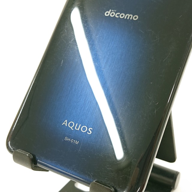 AQUOS zero2 SH-01M ドコモ アストロブラック 送料無料 本体 c08209 【中古】