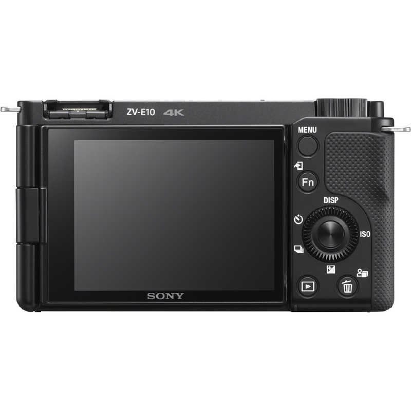 ソニー　SONY　ミラーレス一眼カメラ　VLOGCAM ZV-E10 ダブルズームレンズキット ZV-E10Y B ブラック