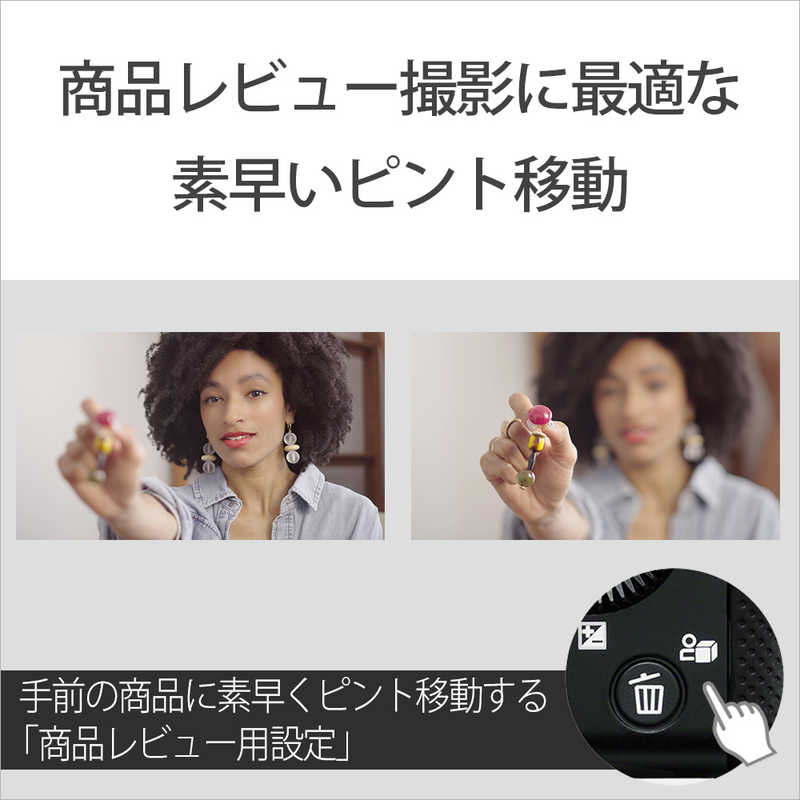 ソニー　SONY　ミラーレス一眼カメラ　VLOGCAM ZV-E10 ダブルズームレンズキット ZV-E10Y B ブラック