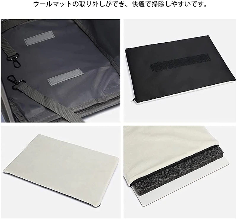 ペットキャリー キャスター付き 猫 猫用 キャリー カート 犬 小型犬 ペット リュックキャリーバッグ 折りたたみ 4way キャリーケース 折りたたみ 通気 安定性 耐荷重10kg 通気性 散歩 旅