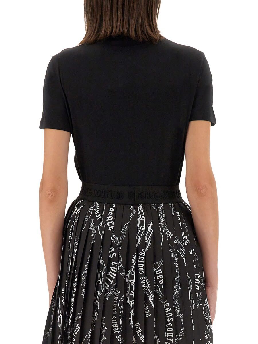 77HAHE09_CJ00E899 ブラック 秋冬2024 Tシャツ レディース ia