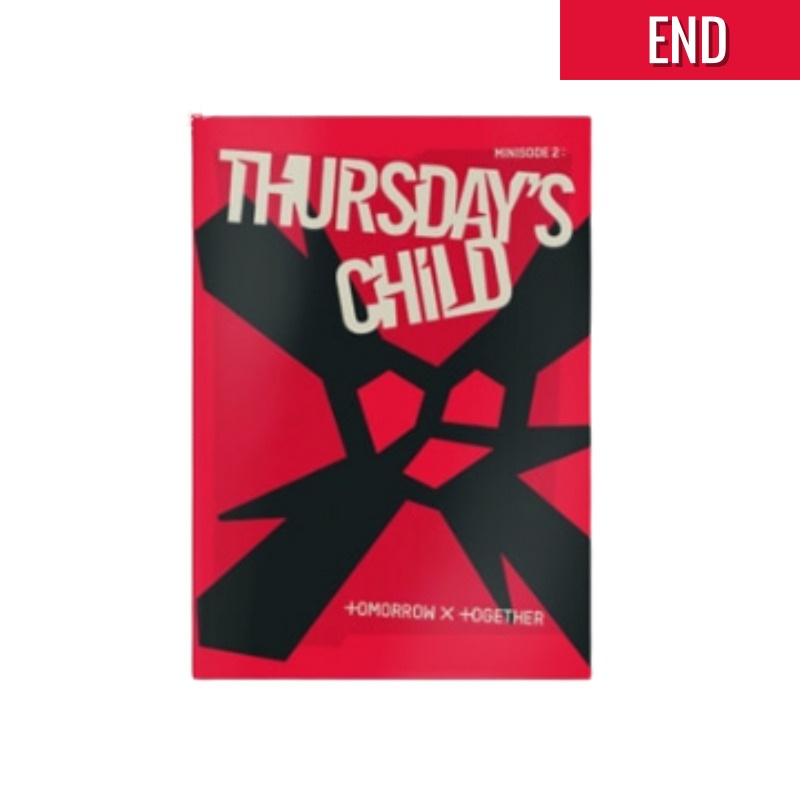 [3種セット] TXT アルバム [Minisode2: THURSDAYS CHILD] Hate+End+Mess ver. /韓国チャート反映 +Shop Gift
