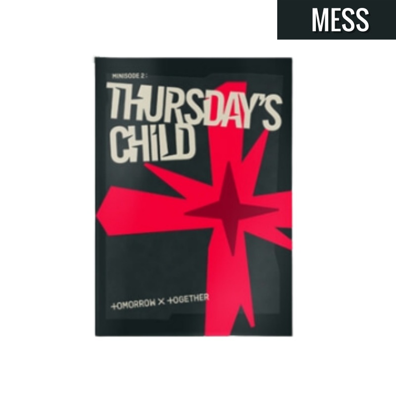 [3種セット] TXT アルバム [Minisode2: THURSDAYS CHILD] Hate+End+Mess ver. /韓国チャート反映 +Shop Gift