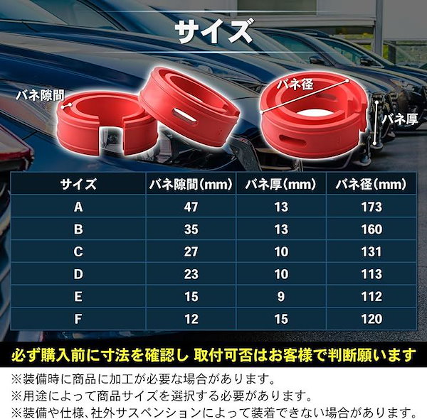 Qoo10] 車高調 ラバースペーサー リフト バンプ