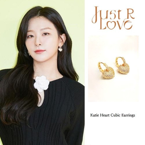 【just LoveR.】Bella Heart Earrings▲ITZY愛用