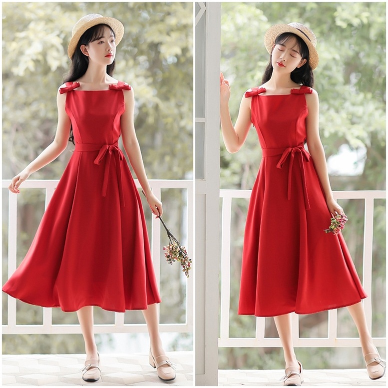 4color レディース 肩りぼん付きノースリーブワンピース ワンピース ドレス dress ワンピ 4color レディース 肩りぼん付きノースリーブワンピース ワンピース ドレス dress ワンピ