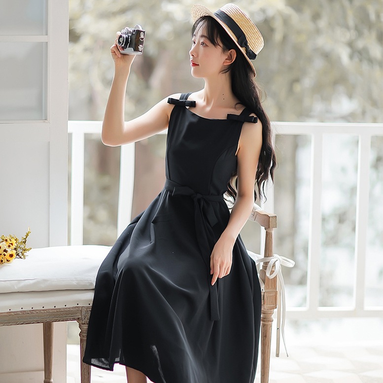 4color レディース 肩りぼん付きノースリーブワンピース ワンピース ドレス dress ワンピ 4color レディース 肩りぼん付きノースリーブワンピース ワンピース ドレス dress ワンピ