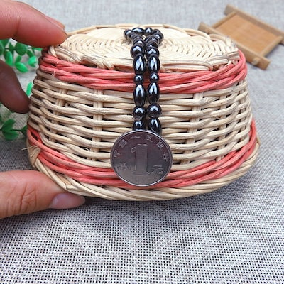 Qoo10] 強力 磁気アンクレット 2本入り 天然石 : 腕時計