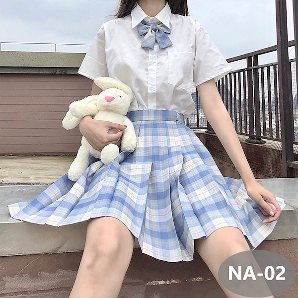 Qoo10] 制服スカート 可愛い かわいい JK女子