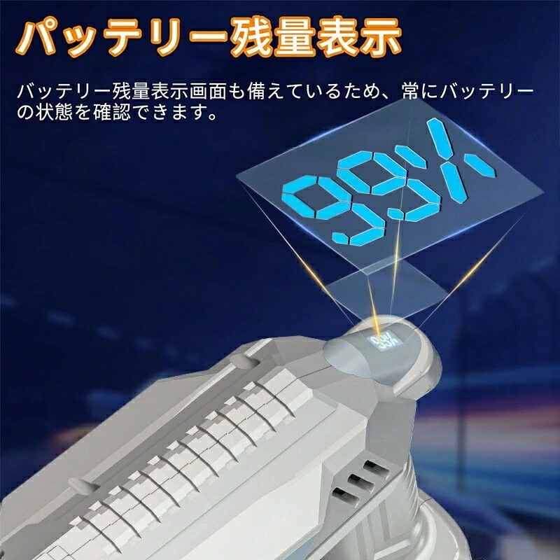 高圧洗浄機 コードレス 充電式 LED電量表示付き ポータブル 21V・2個バッテリー 6-in-1多機能ノズル付き コードレス高圧洗浄機4MPA吐出圧力 70分連続可能 家庭用 水噴射量5.2L/m 高圧洗浄機 コードレス 充電式 LED電量表示付き ポータブル 21V・2個バッテリー 6-in-1多機能ノズル付き コードレス高圧洗浄機4MPA吐出圧力 70分連続可能 家庭用 水噴射量5.2L/m