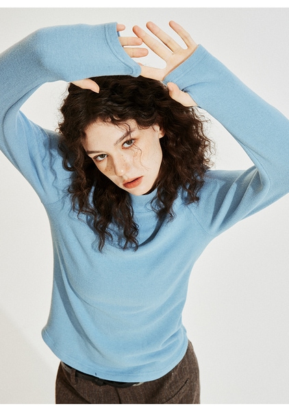 ConE レトロパッチワークスリムフィットトップス長袖Tシャツ ConE レトロパッチワークスリムフィットトップス長袖Tシャツ