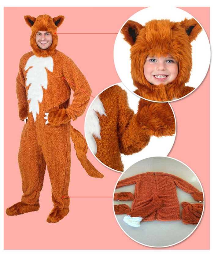 ハロウィン 衣装 子供 大人　着ぐるみ　動物服 キッズ コスプレ衣装 動物衣装　メンズ レディース 兼用 コスチューム　女の子 男の子　子供服 大人　オールインワン　ハロウィン衣装　子供用 動物 イベ