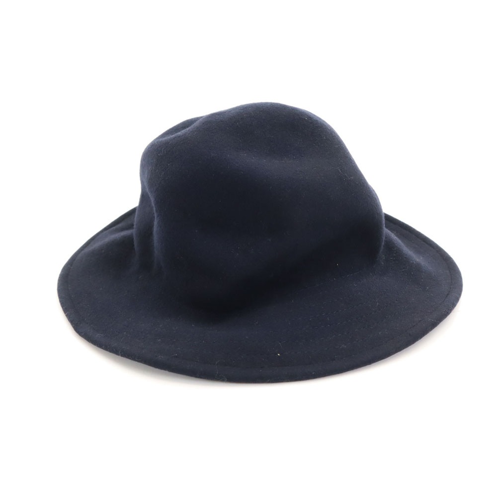 ウール ハット ネイビー レディース