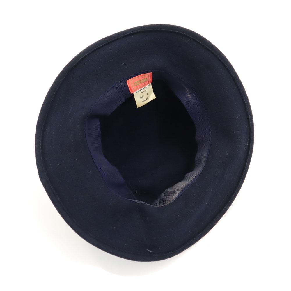 ウール ハット ネイビー レディース