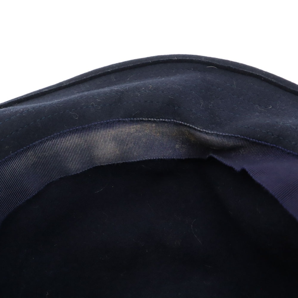 ウール ハット ネイビー レディース