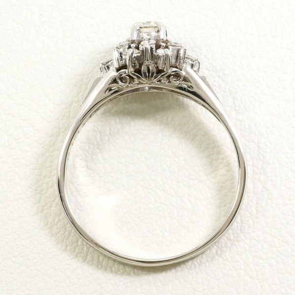 PT900 プラチナ リング 指輪 13号 ダイヤ 0.191 0.18 ジュエリー 中古 PT900 プラチナ リング 指輪 13号 ダイヤ 0.191 0.18 ジュエリー 中古