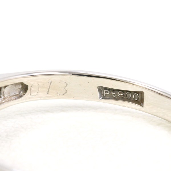 PT900 プラチナ リング 指輪 13号 ダイヤ 0.191 0.18 ジュエリー 中古 PT900 プラチナ リング 指輪 13号 ダイヤ 0.191 0.18 ジュエリー 中古