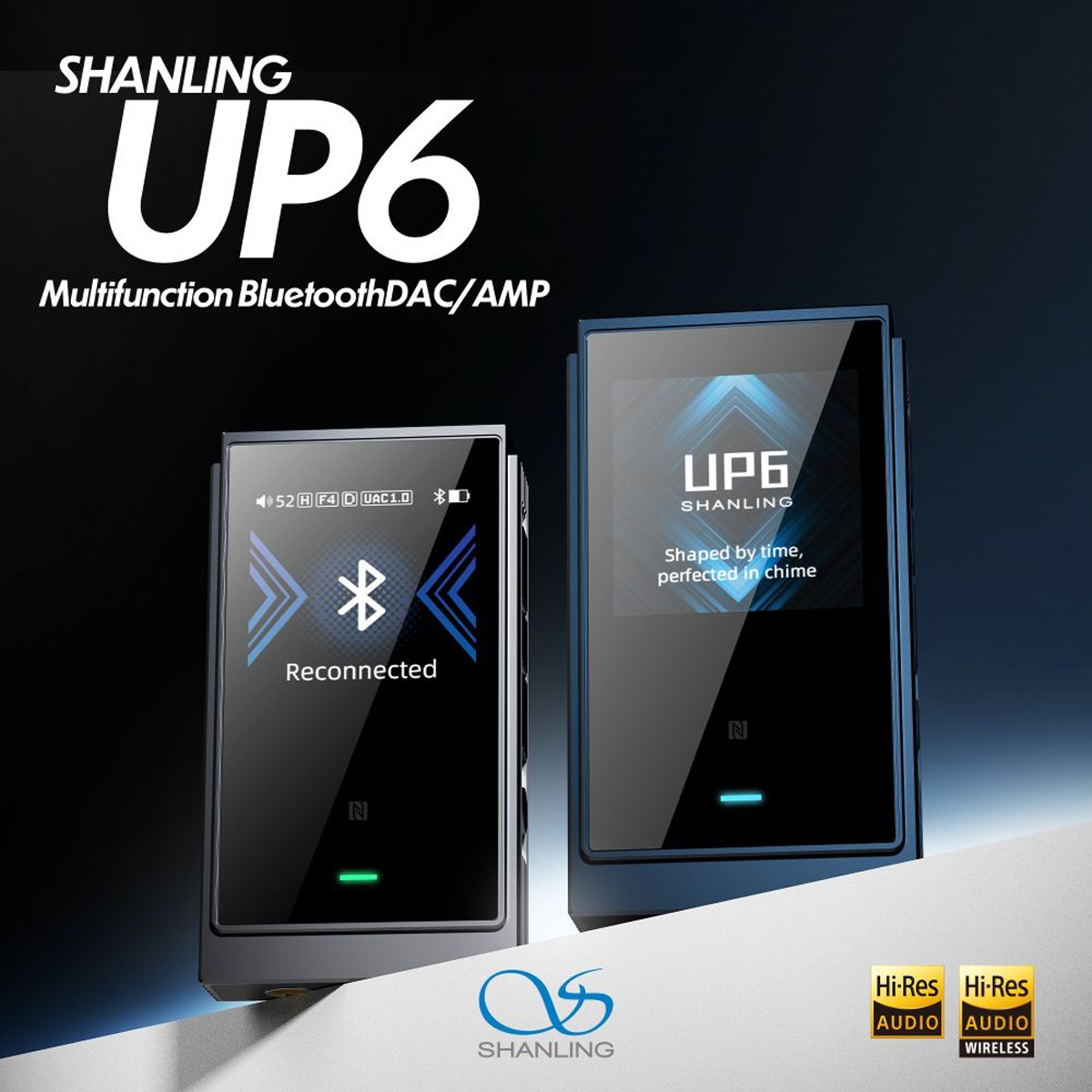 シャンリン UP6-BL マルチファンクションBluetooth DAC/AMP（ブルー） UP6BL