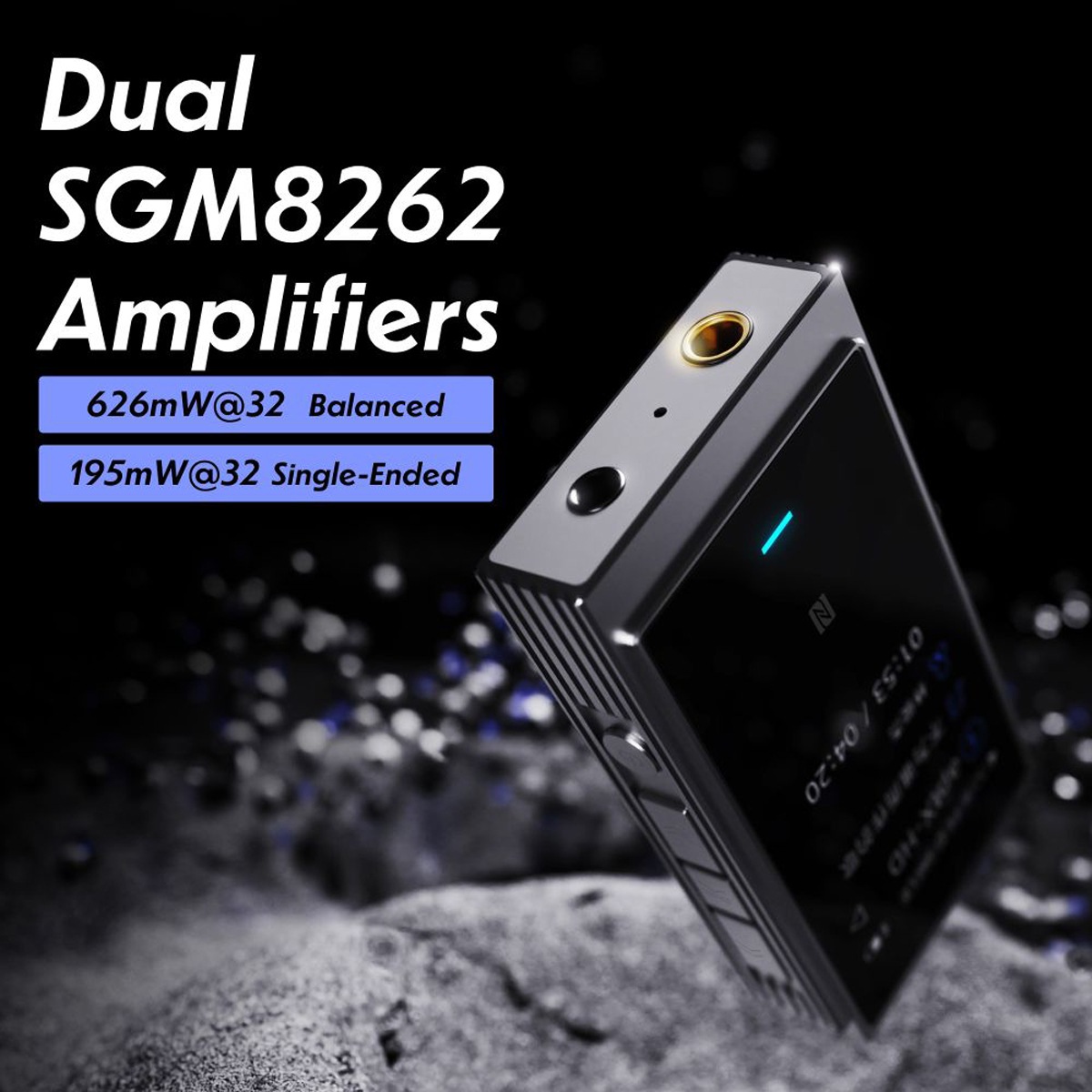 シャンリン UP6-BL マルチファンクションBluetooth DAC/AMP（ブルー） UP6BL