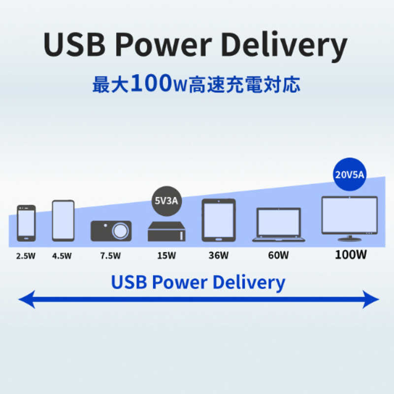 GOPPA　PD100W充電対応 Type-C接続 2.5GbE LANアダプター ［USB Power Delivery対応］ ブラック　GP-CR452GHP/B