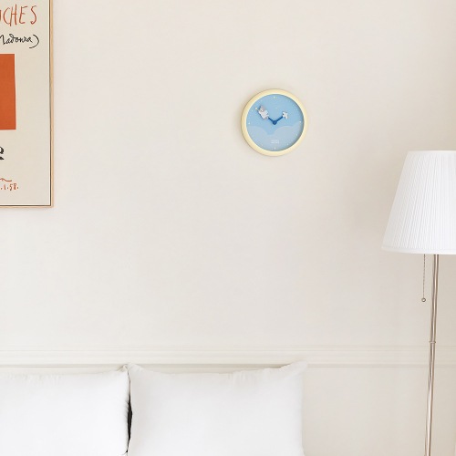 バニーエンジェルウォールクロック