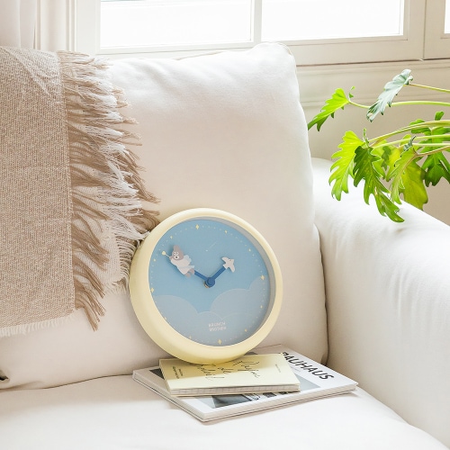 バニーエンジェルウォールクロック