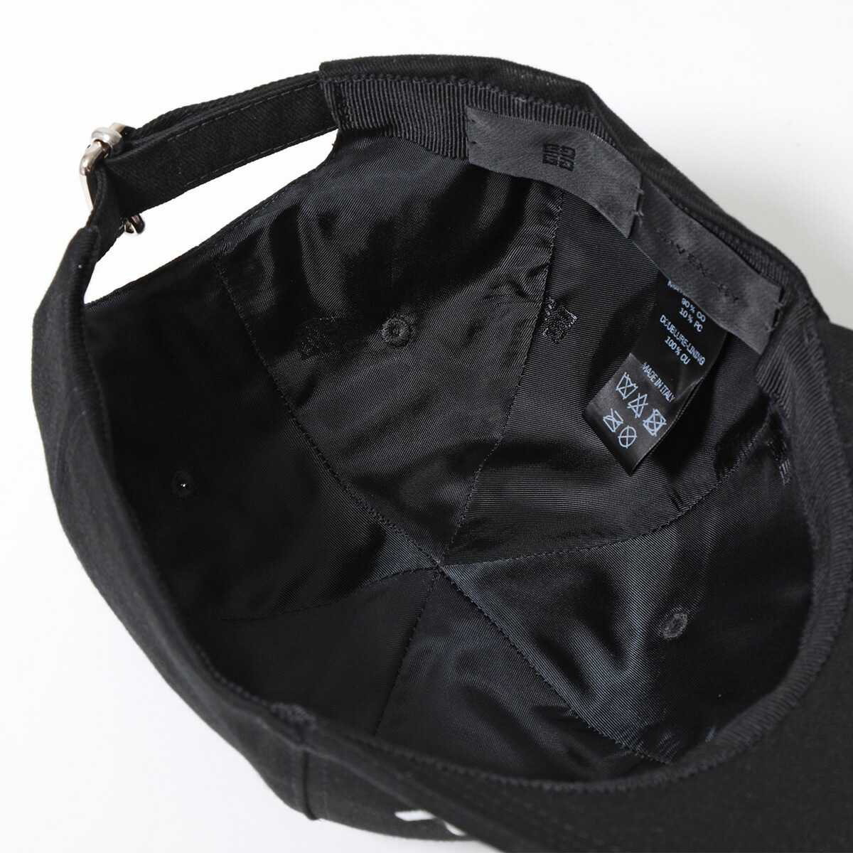 GIVENCHY ジバンシィ ベースボールキャップ BPZ022 P0PX レディース ロゴ 4G 刺繍 帽子 001