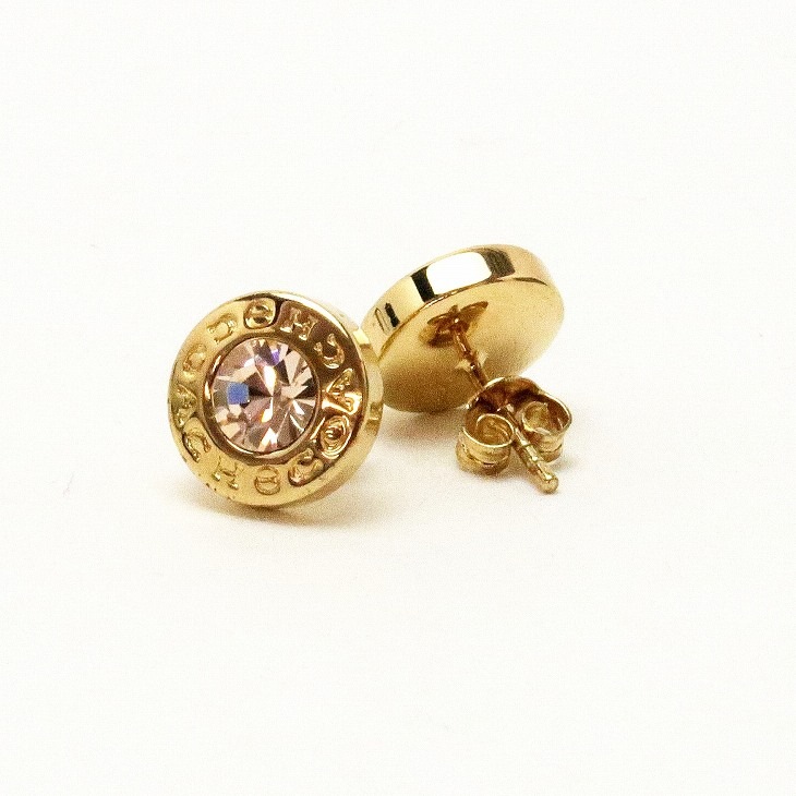 ピアス ラインストーン 一粒ストーン 54516GLD ピアス ラインストーン 一粒ストーン 54516GLD