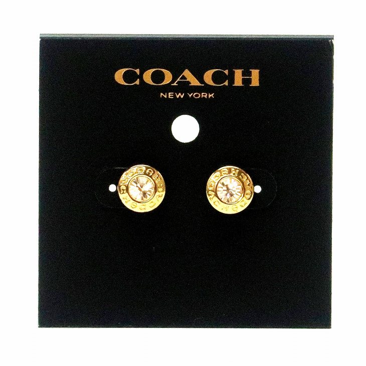 ピアス ラインストーン 一粒ストーン 54516GLD ピアス ラインストーン 一粒ストーン 54516GLD