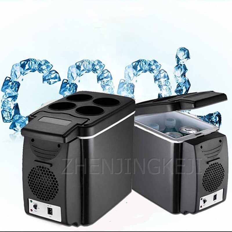 6L車両冷蔵庫 dc12v小型冷蔵庫 冷凍およびフレッシュキーピング機器家電冷凍家電 小型 コンパクト 美容品を保存する