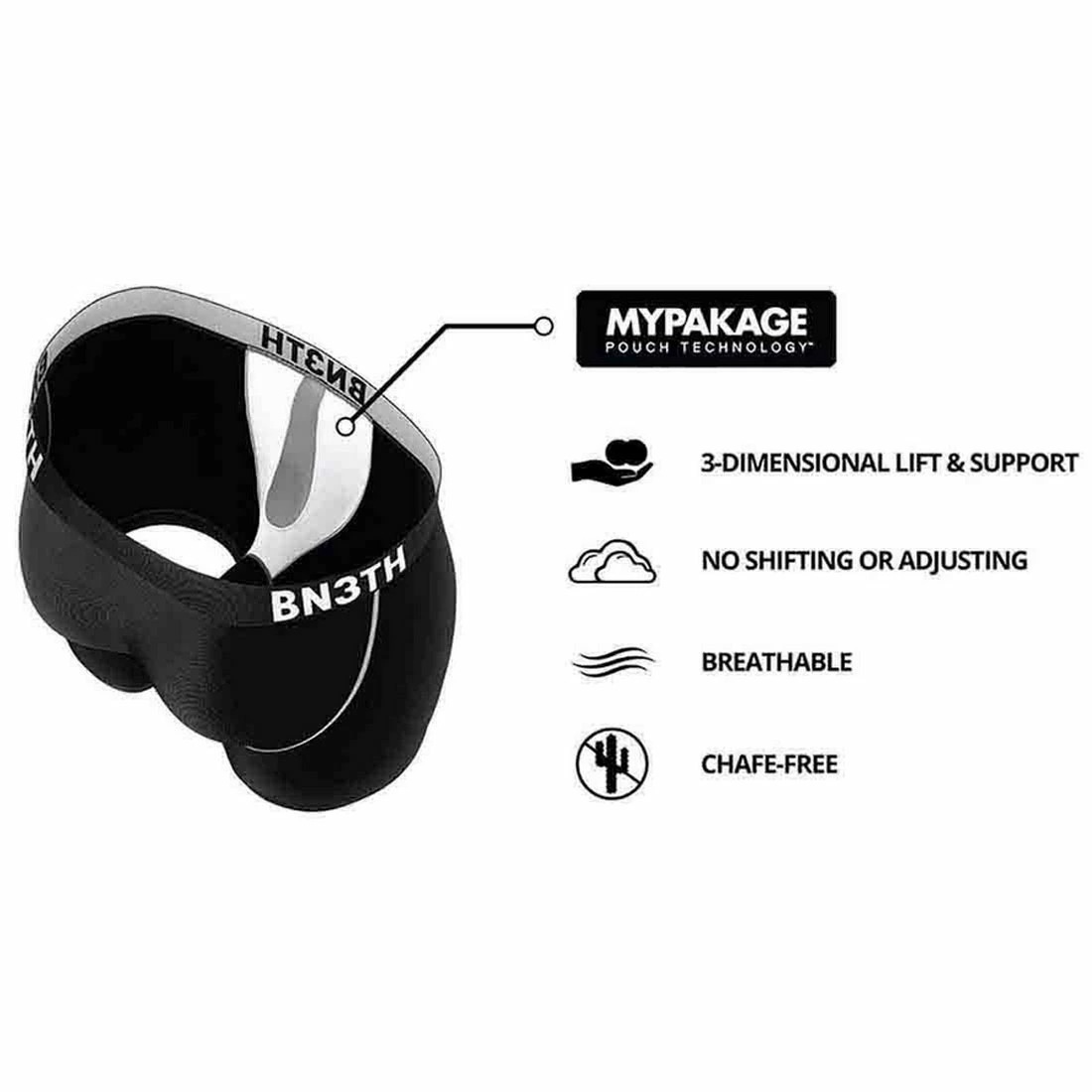 BN3TH(ベニス)ショートボクサーパンツ マイパッケージ インナーポケット付 メンズ シンプル スポーツ 男性用下着 M211019 BN3TH(ベニス)ショートボクサーパンツ マイパッケージ インナーポケット付 メンズ シンプル スポーツ 男性用下着 M211019