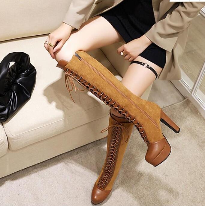 メガ割 厚底ブーツ ロングブーツ レースアップブーツ 美脚 編み上げ ブーツ ゴスロリ コスプレ 太ヒール 黒 ブラック 靴 レディース 合皮 女性 カジュアル 靴 シューズ かわいい メガ割 厚底ブーツ ロングブーツ レースアップブーツ 美脚 編み上げ ブーツ ゴスロリ コスプレ 太ヒール 黒 ブラック 靴 レディース 合皮 女性 カジュアル 靴 シューズ かわいい