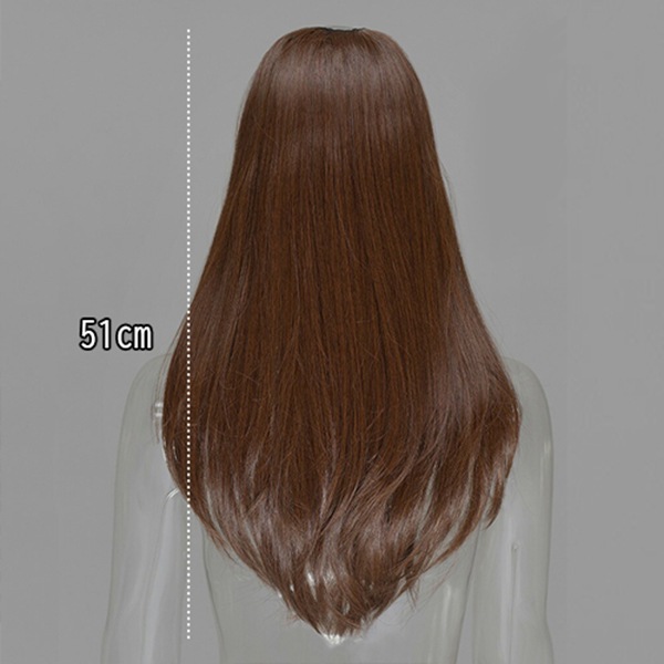 ハイカバーピース)シルキーストレート ナチュラルカール ハイカバーピース)シルキーストレート ナチュラルカール