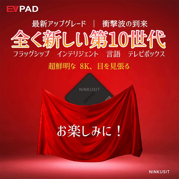 Qoo10] 日本版 EVPAD 易播 电视盒 10P